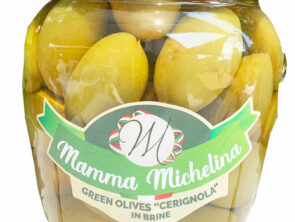 Green Olives “Cerignola” in Brine (550g)