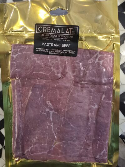 Beef Pastrami Sliced (+/-110g)